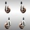 Service Caster 4 Inch 316SS High Temp Glass Filled Nylon 1-1/4 Inch Stem Caster Brake SCC, 2PK SCC-SS316EX20S414-GFNSHT-2-TLB-2-114 - alternate 4